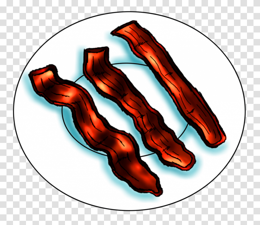 Breakfest Bacon Clipart Explore Pictures, Pork, Food, Ketchup, Lobster Transparent Png