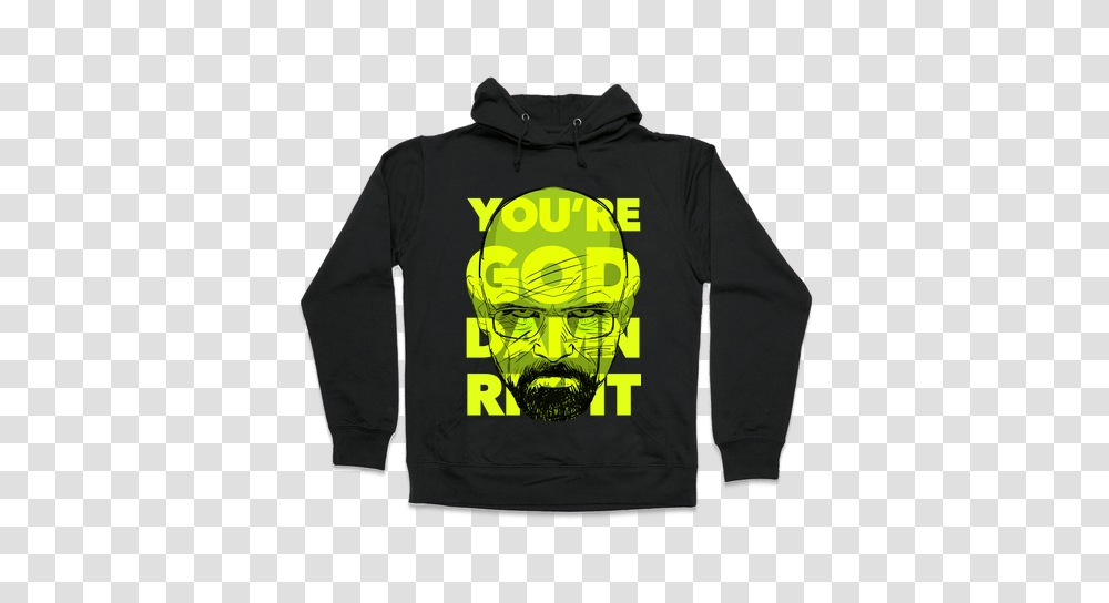 Breaking Bad Hooded Sweatshirts Lookhuman, Apparel, Sweater, Sleeve Transparent Png