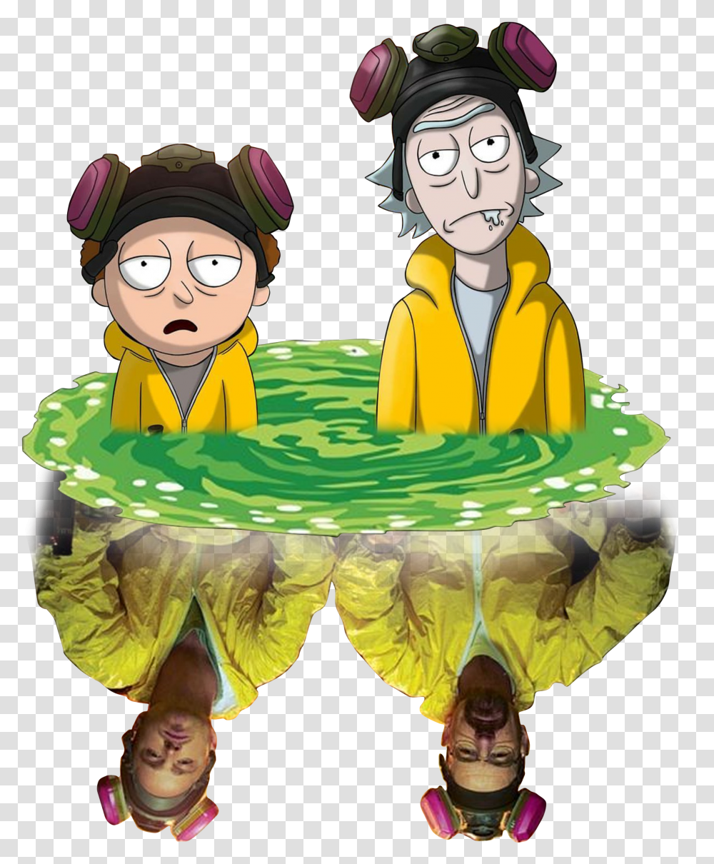 Breaking Bad Y Rick And Morty Transparent Png