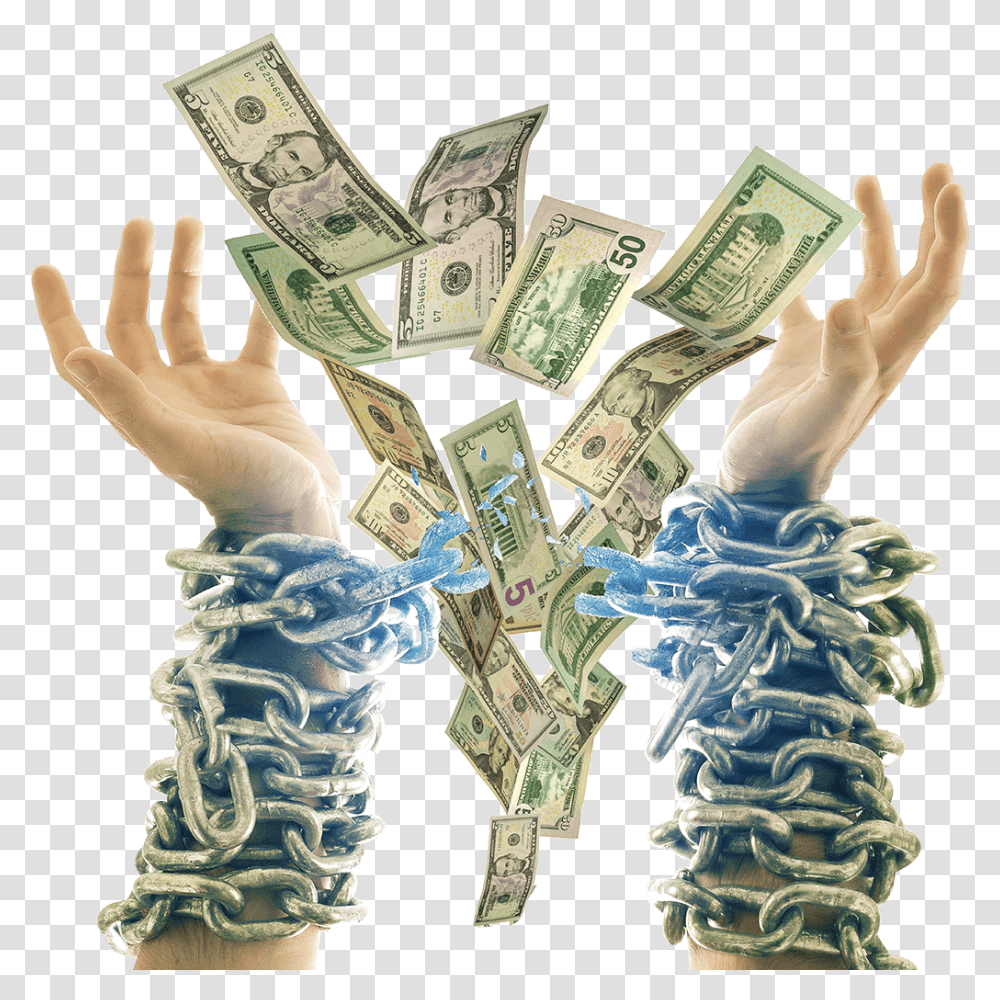 Breaking The Chains Of Addiction, Money, Dollar, Cross Transparent Png