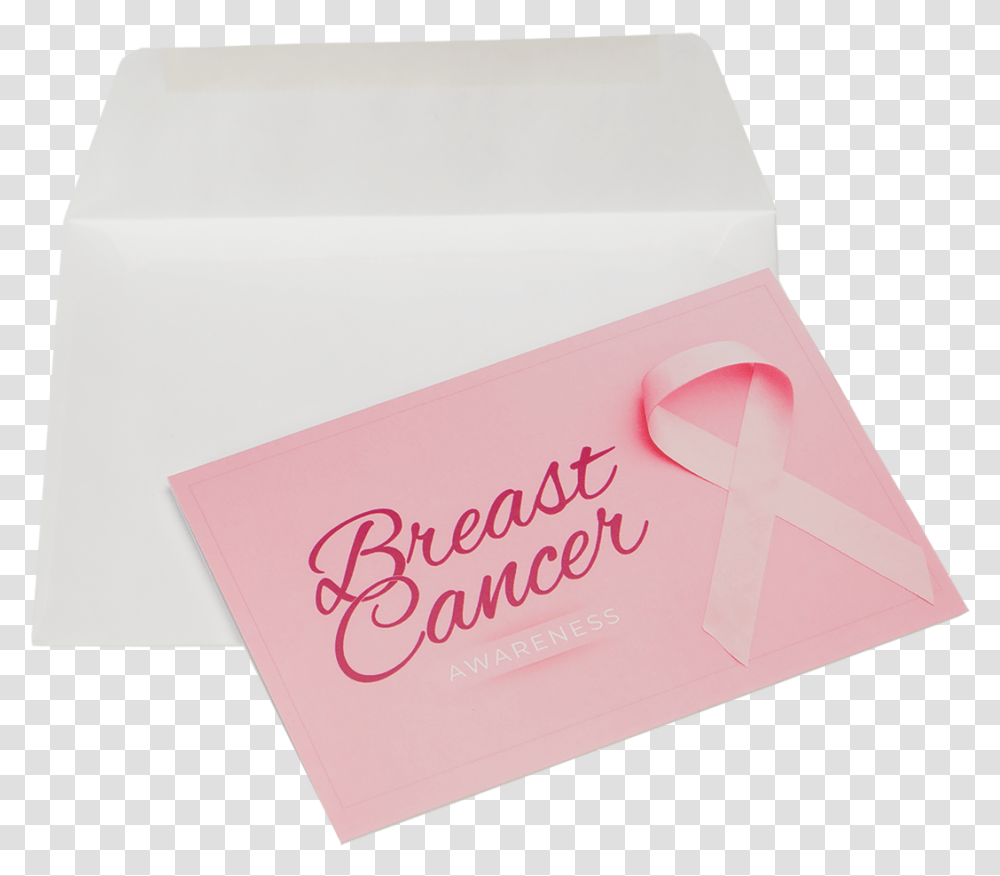 Breast Cancer Awareness Cancer, Box, Paper, Envelope Transparent Png