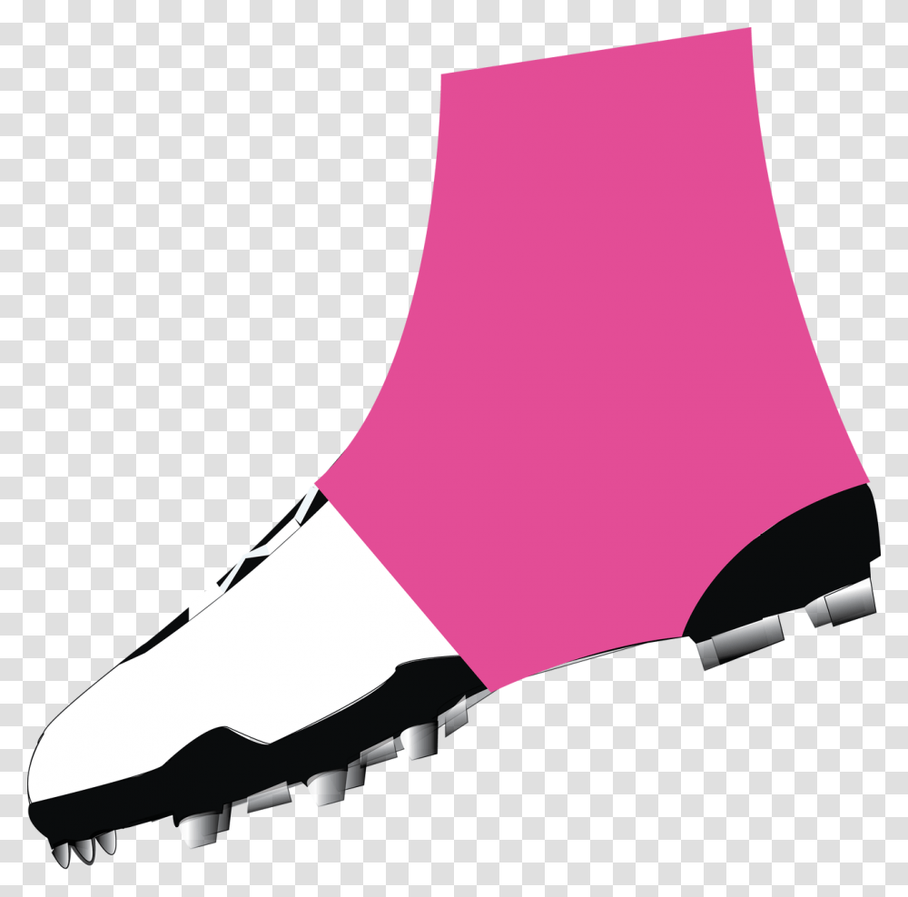 Breast Cancer Awareness Custom Spats Football, Apparel, Footwear, Shoe Transparent Png