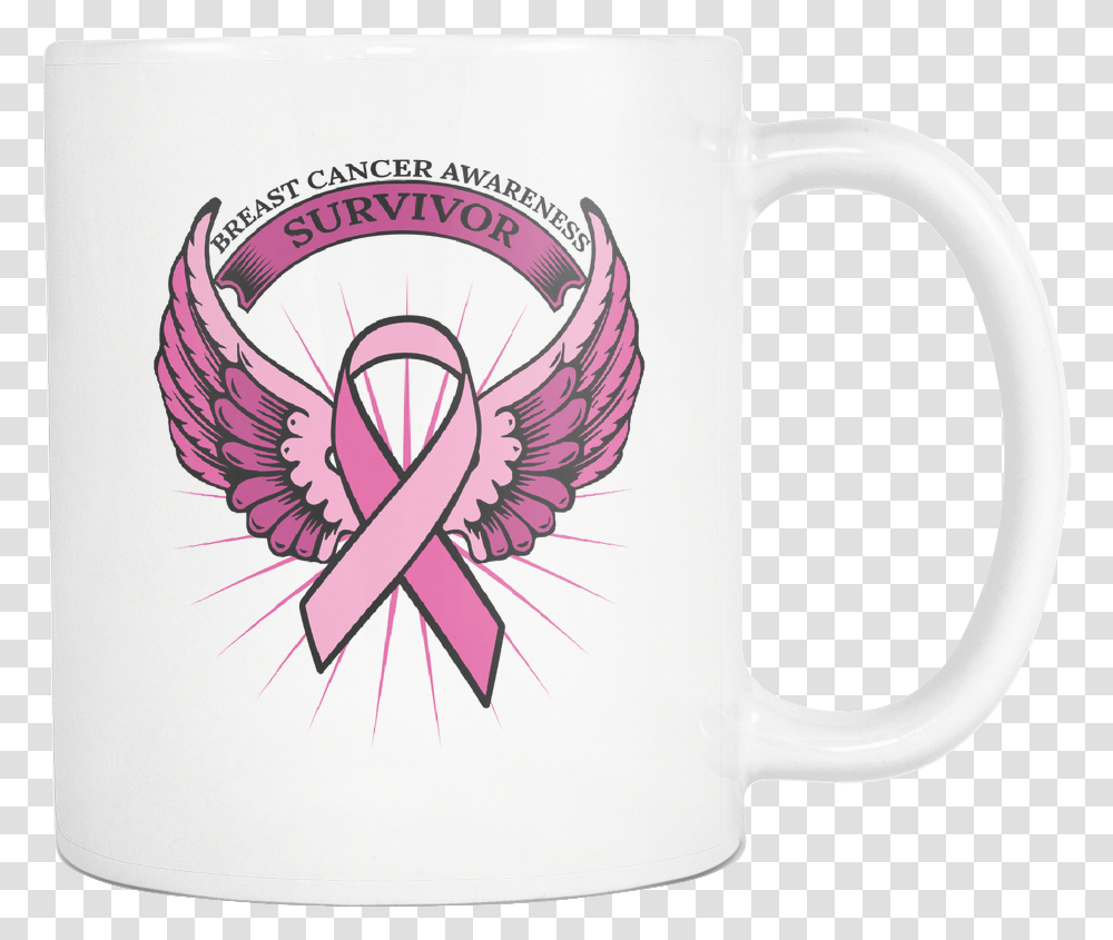 Breast Cancer Awareness Survivor Pink Ribbon Merchandise Breast Cancer Symbols For Cups, Coffee Cup Transparent Png