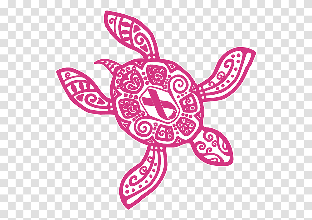 Breast Cancer Awareness Turtle, Pattern, Sea Life, Animal Transparent Png