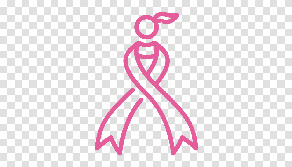 Breast Cancer Care Female Iwd Ribbon Women Icon, Knot, Drawing, Heart Transparent Png