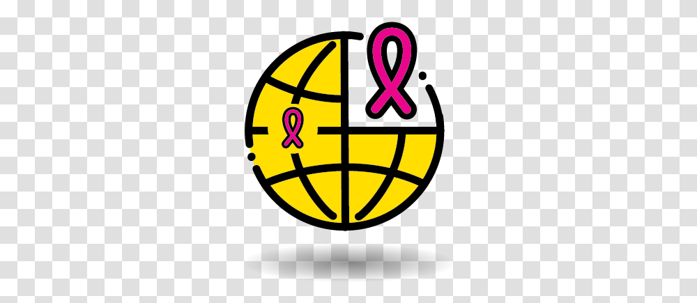 Breast Cancer Charity Partner Icon Vector Globe, Logo, Trademark, Dynamite Transparent Png