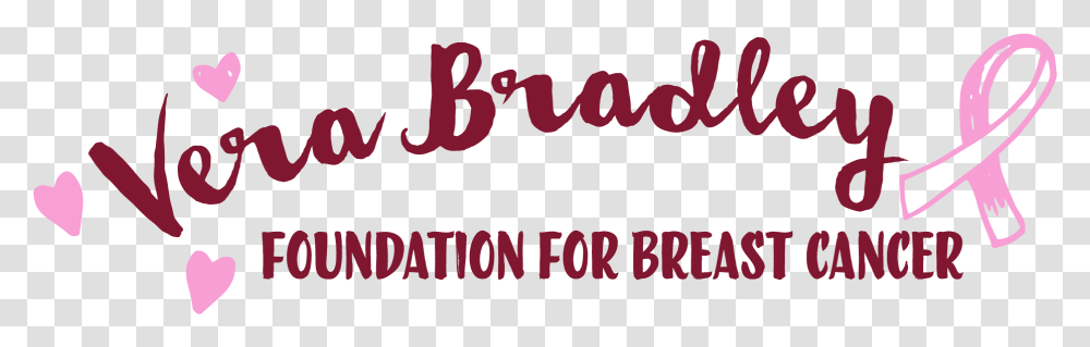 Breast Cancer Fundraising Vera Bradley Jadlonomia, Alphabet, Word, Label Transparent Png