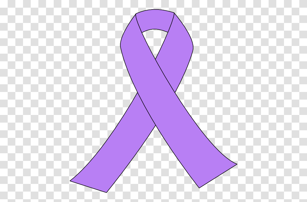 Breast Cancer Ribbon All Cancer Lavender Ribbon, Purple, Tie, Accessories, Accessory Transparent Png