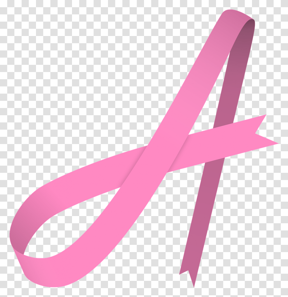 Breast Cancer Ribbon Cancer Ribbon, Weapon, Weaponry, Scissors, Blade Transparent Png