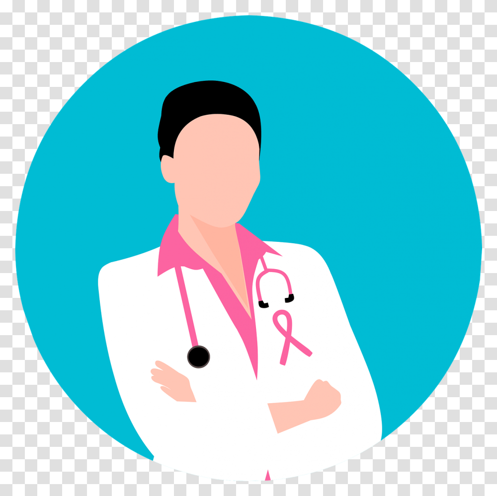 Breast Cancer Ribbon Free Vector Graphic On Pixabay Breast Cancer Cartoon, Person, Nurse, Doctor, Snowman Transparent Png