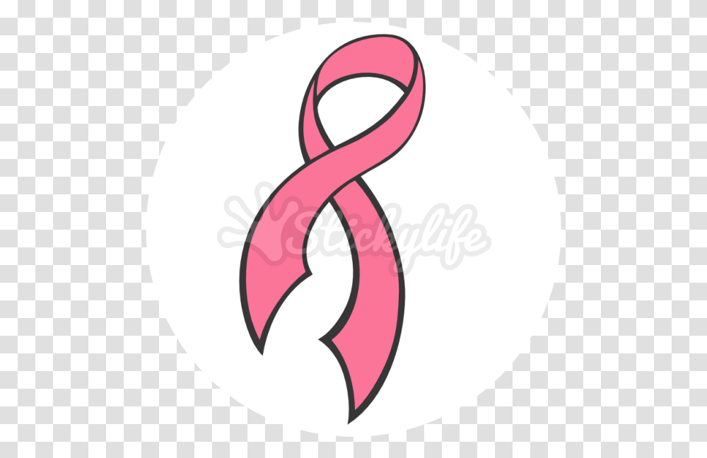 Breast Cancer Ribbon Temporary Tattoo Cancer Ribbon With Dad Tattoo, Alphabet, Number Transparent Png
