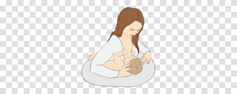 Breast Feeding Person, Kneeling, Hug Transparent Png