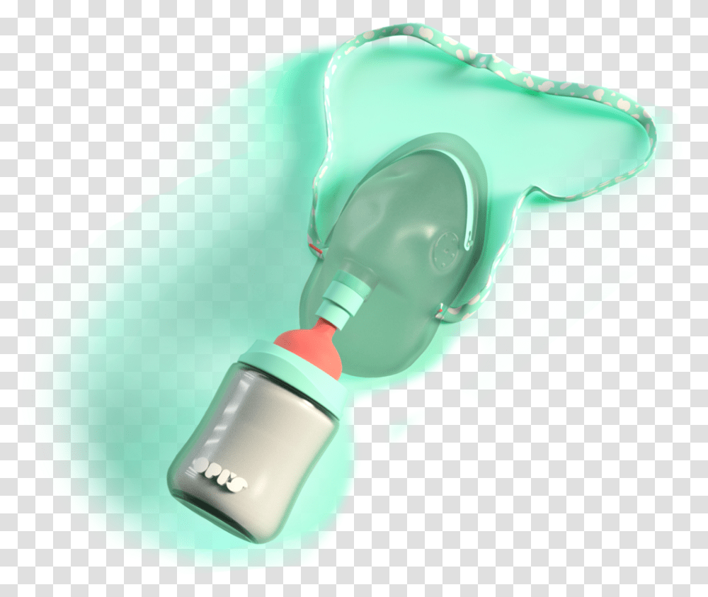 Breath And Feed Diving Regulator, Light, Toothpaste, Bottle Transparent Png