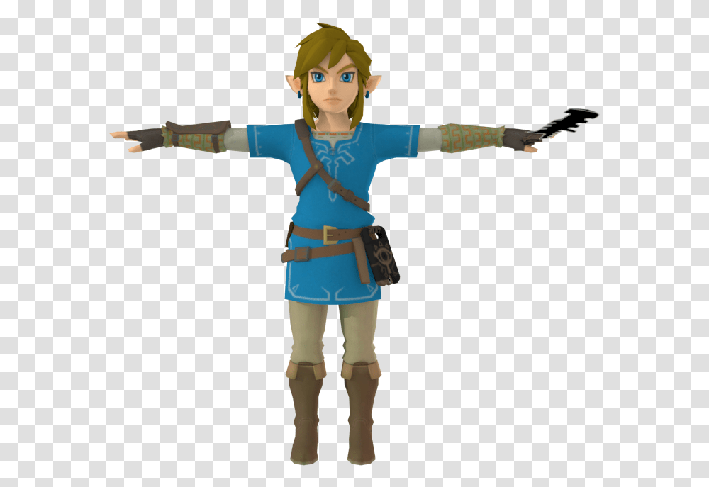 Breath Of The Wild Link Mario Kart, Person, Legend Of Zelda, Elf, Costume Transparent Png