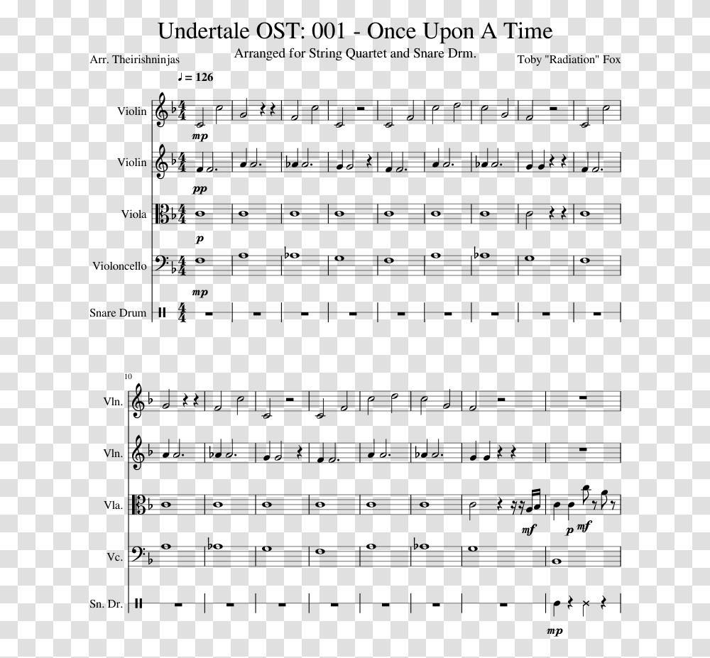 Breath Of The Wild Violin Sheet Music, Gray, World Of Warcraft Transparent Png