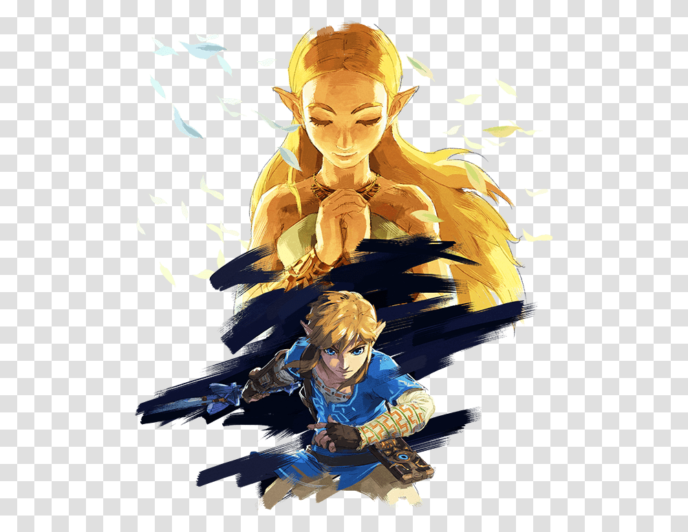 Breath Of The Wild Zelda Breath Of The Wild Link, Person, Human, Manga Transparent Png