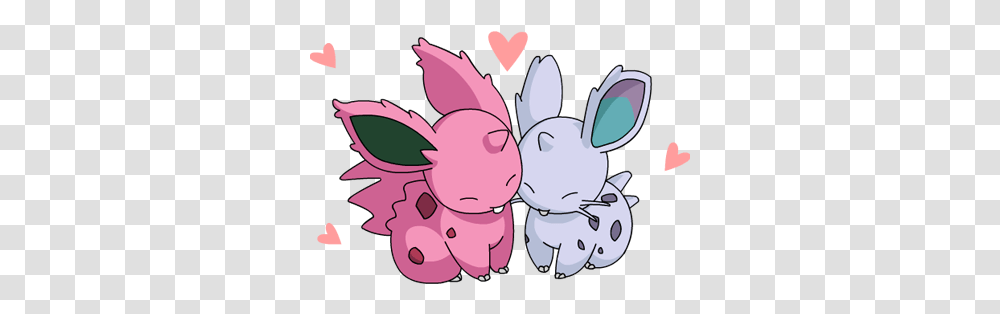 Breeding Pair Male And Female Pokemon Pairs, Graphics, Art, Animal, Flower Transparent Png