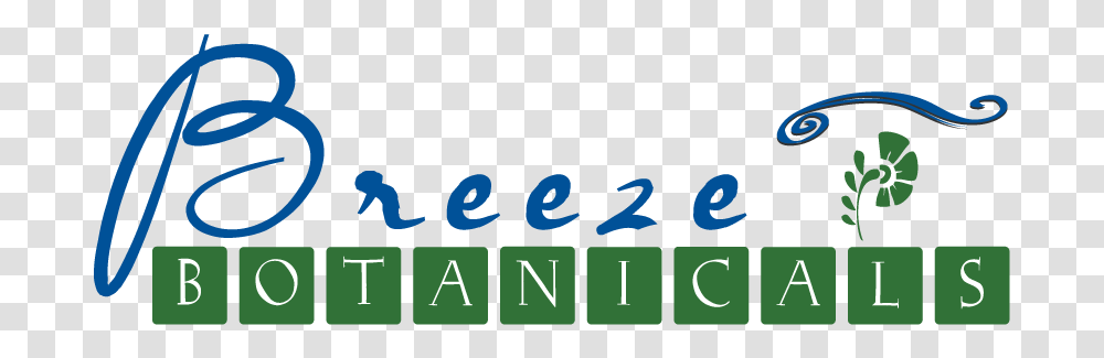 Breeze Botanicals Logo Final Graphic Design, Alphabet, Number Transparent Png