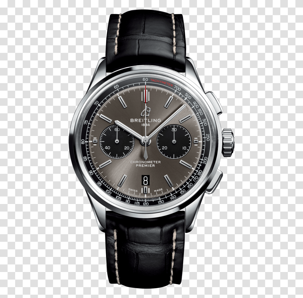 Breitling Premier, Wristwatch Transparent Png