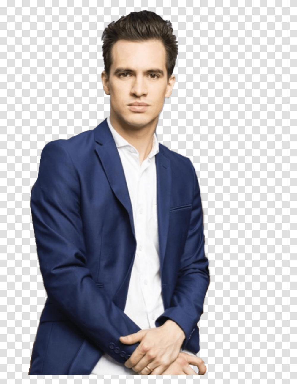 Brendon Urie Brendon Urie Hair Slicked Back, Apparel, Person, Human Transparent Png