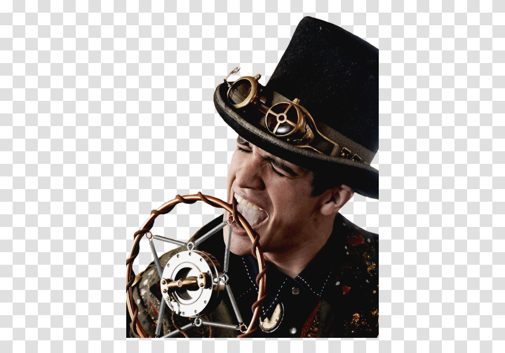 Brendon Urie Panic At The Disco Mona Lisa, Person, Hat, Sun Hat Transparent Png
