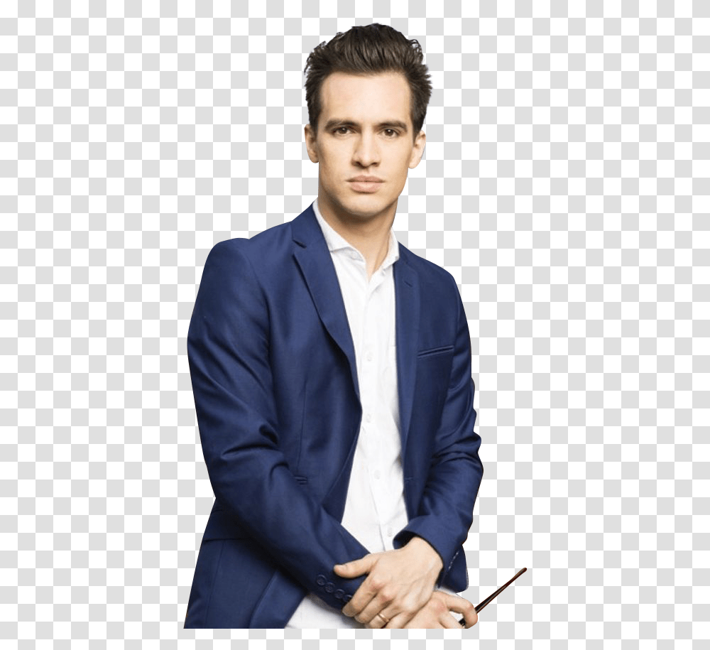 Brendon Urie Panic Brendon Urie Slicked Back Hair, Clothing, Apparel, Person, Human Transparent Png