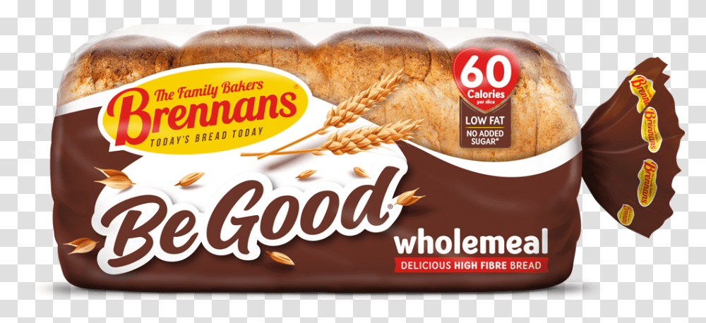Brennans Be Good Wholemeal Bread Brennans Be Good Bread, Plant, Food, Poster, Advertisement Transparent Png