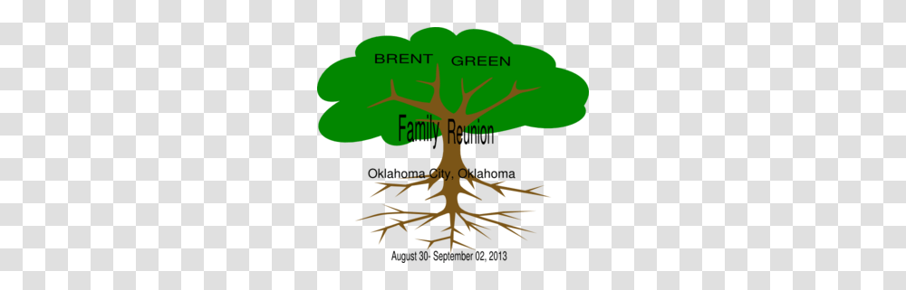 Brent Green Family Reunion Clip Art, Root, Plant, Tree, Poster Transparent Png