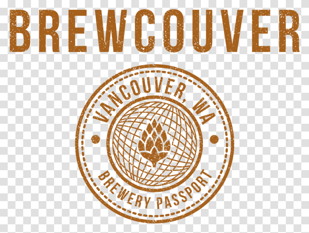 Brewcouver Logo Burnt Orange Circle, Poster, Advertisement Transparent Png