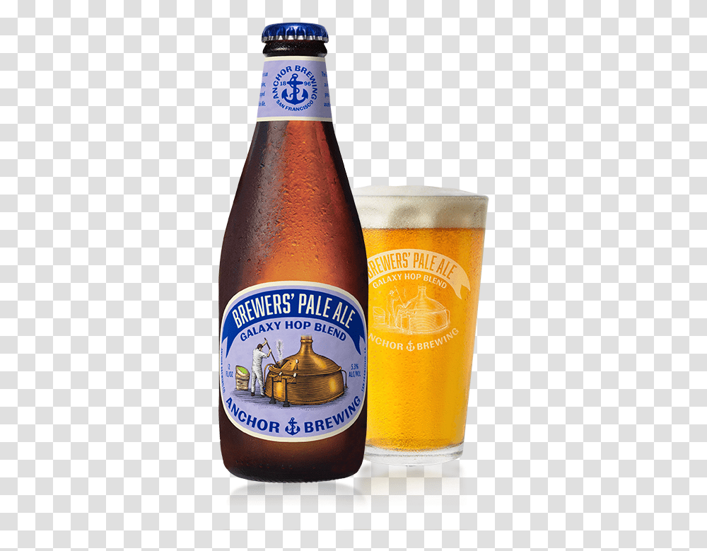 Brewers Anchor Brewers Pale Ale, Beer, Alcohol, Beverage, Drink Transparent Png