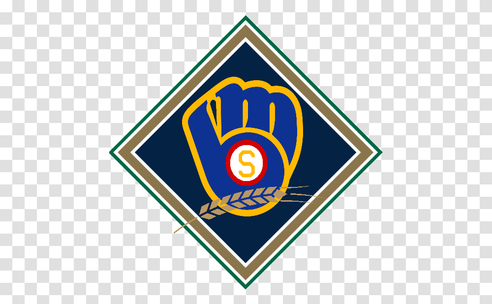 Brewers Logo Milwaukee Brewers, Road Sign, Symbol, Trademark, Emblem Transparent Png