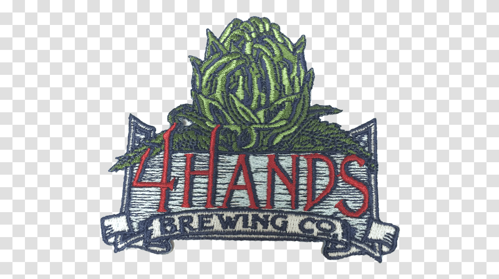 Brewery Patches 4 Hands Brewery Patch, Logo, Trademark, Emblem Transparent Png