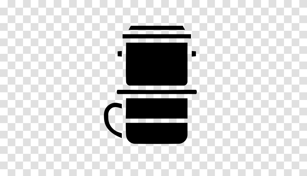 Brewing Methods Coffee Manual Brew Vietnam Drip Icon, Gray, World Of Warcraft Transparent Png
