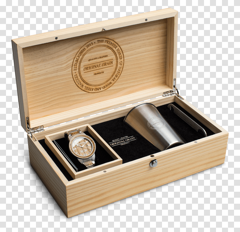Brewmaster Barrel 47mm Gift Set Box, Treasure, Wood Transparent Png