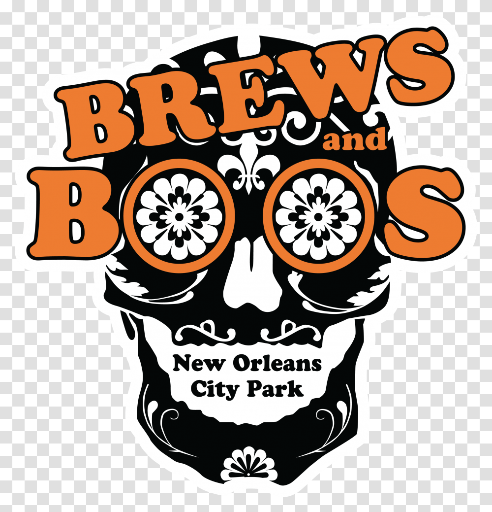 Brews And Boos Friends Of City Park, Label, Advertisement, Poster Transparent Png