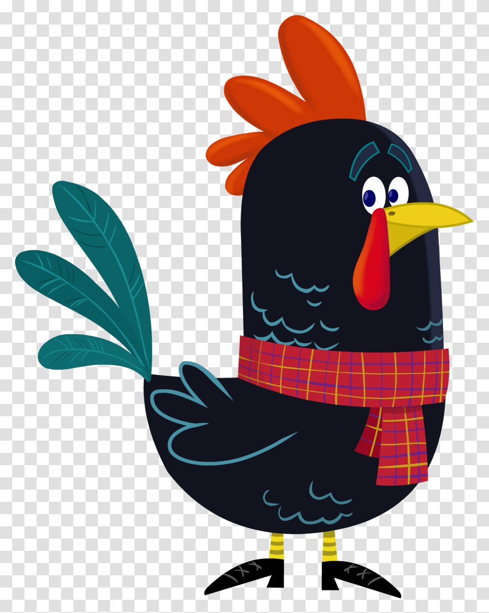 Brewster The Rooster, Hat, Bird, Animal Transparent Png