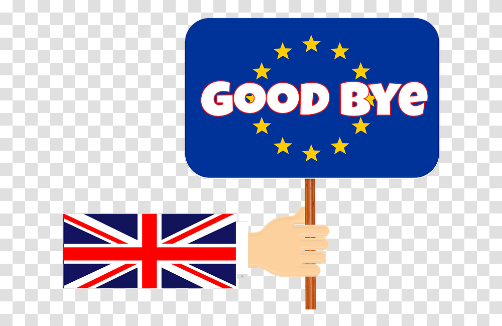 Brexit Eu European Flag Britain Kingdom Europe Union Jack, Sign, Logo Transparent Png