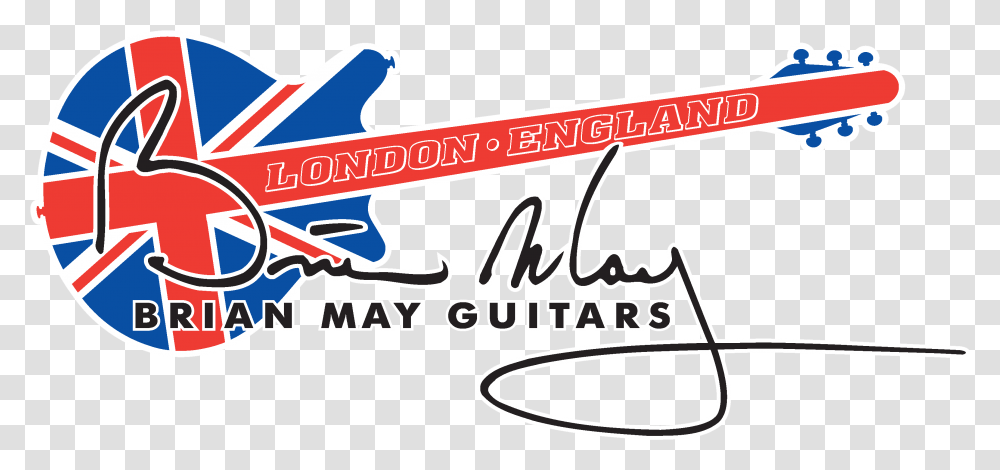 Brian May Guitars Press Media Centre Brian May Guitars Logo, Symbol, Text, Outdoors, Emblem Transparent Png