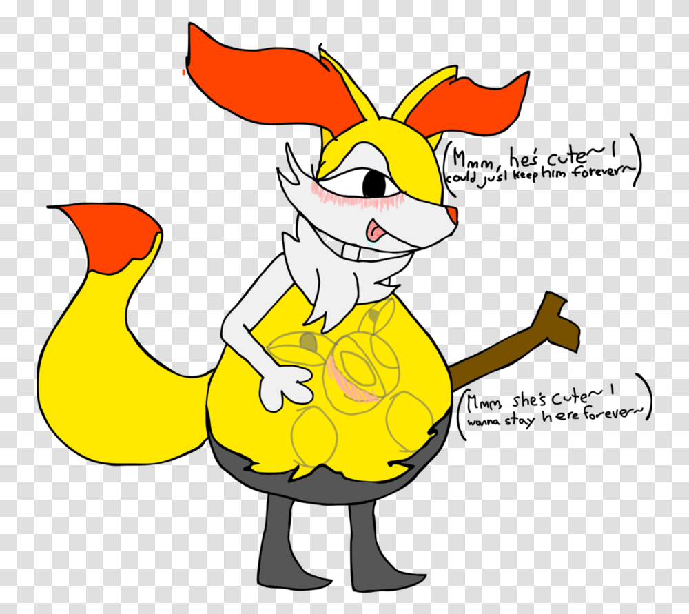 Brias In Braixen S Belly By Undernom Fnaf Sl Stomach Ache, Person, Human Transparent Png
