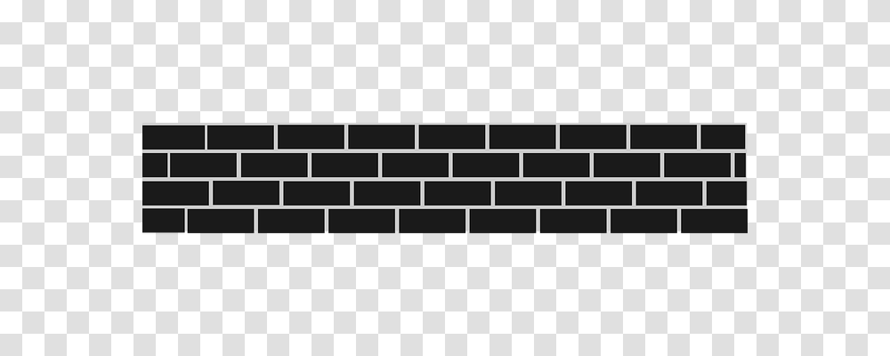 Brick Wall, Gray, Stencil Transparent Png