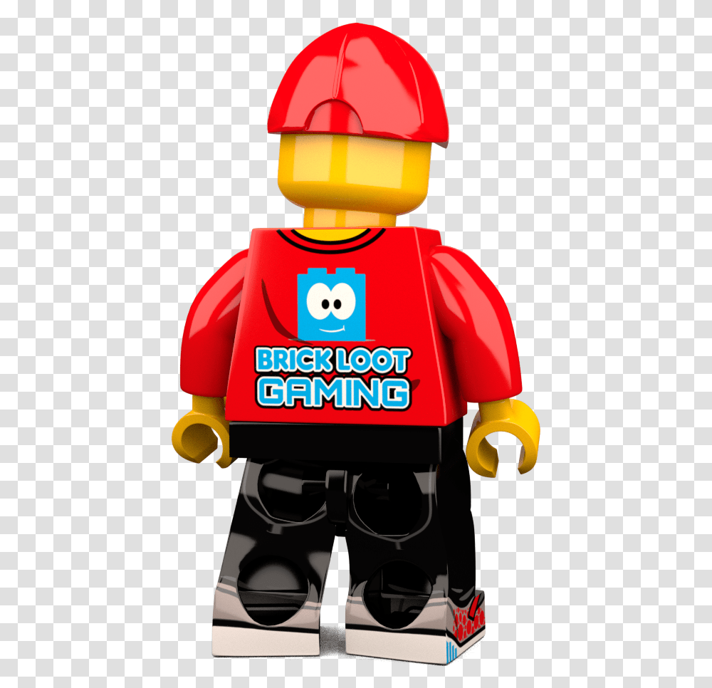 Brick Loot Exclusive Gamer Custom Lego Minifigure Lego, Robot, Toy Transparent Png