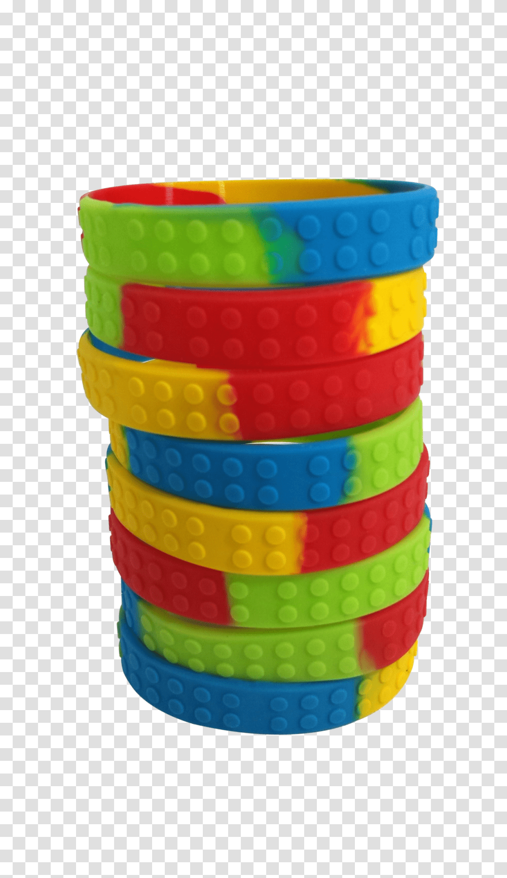 Brick Textured Wristbands For Lego Fans, Birthday Cake, Dessert, Food, Purple Transparent Png