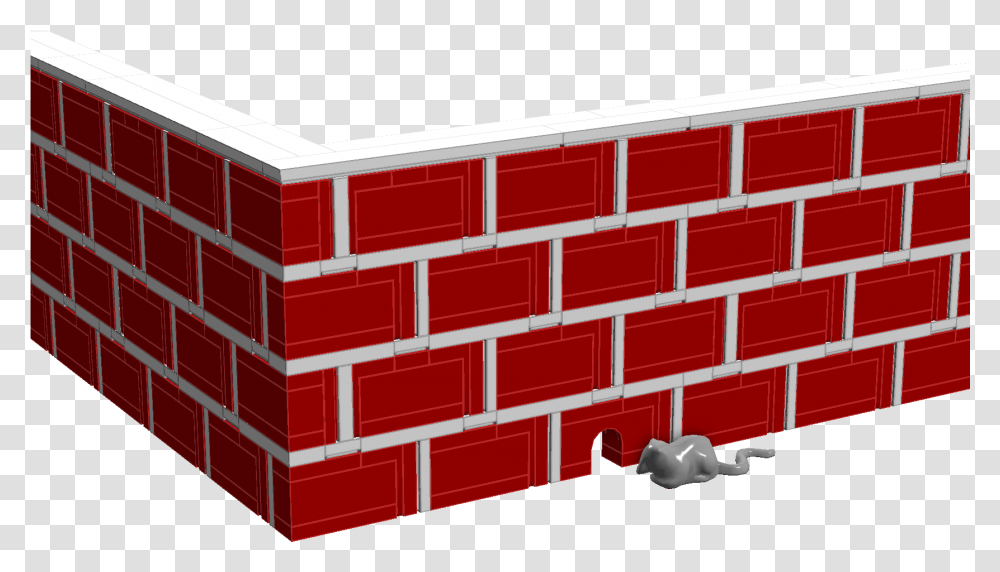 Brick Wall Brick Masonry Half Red Brick Wall Clipart, Fire Truck, Vehicle, Transportation, Train Transparent Png