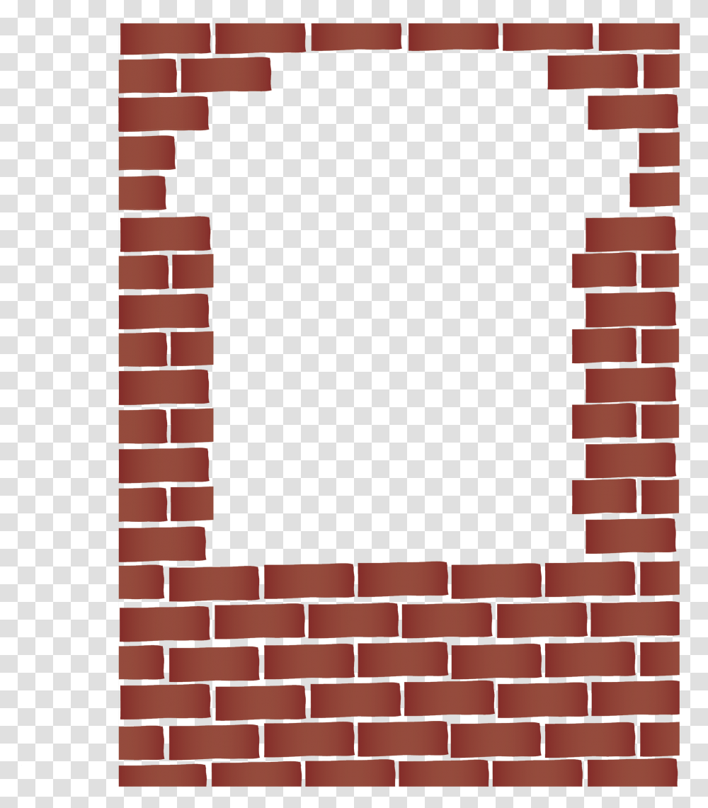 Brick Wall Cartoon Cartoon Brick Wall, Rug, Alphabet, Page Transparent Png