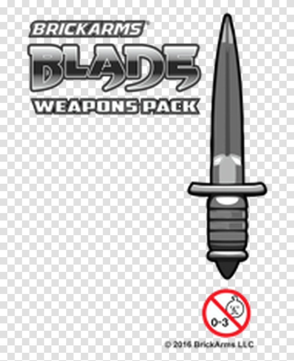 Brickarms Blade Weapons Pack Throwing Knife, Weaponry, Letter Opener Transparent Png