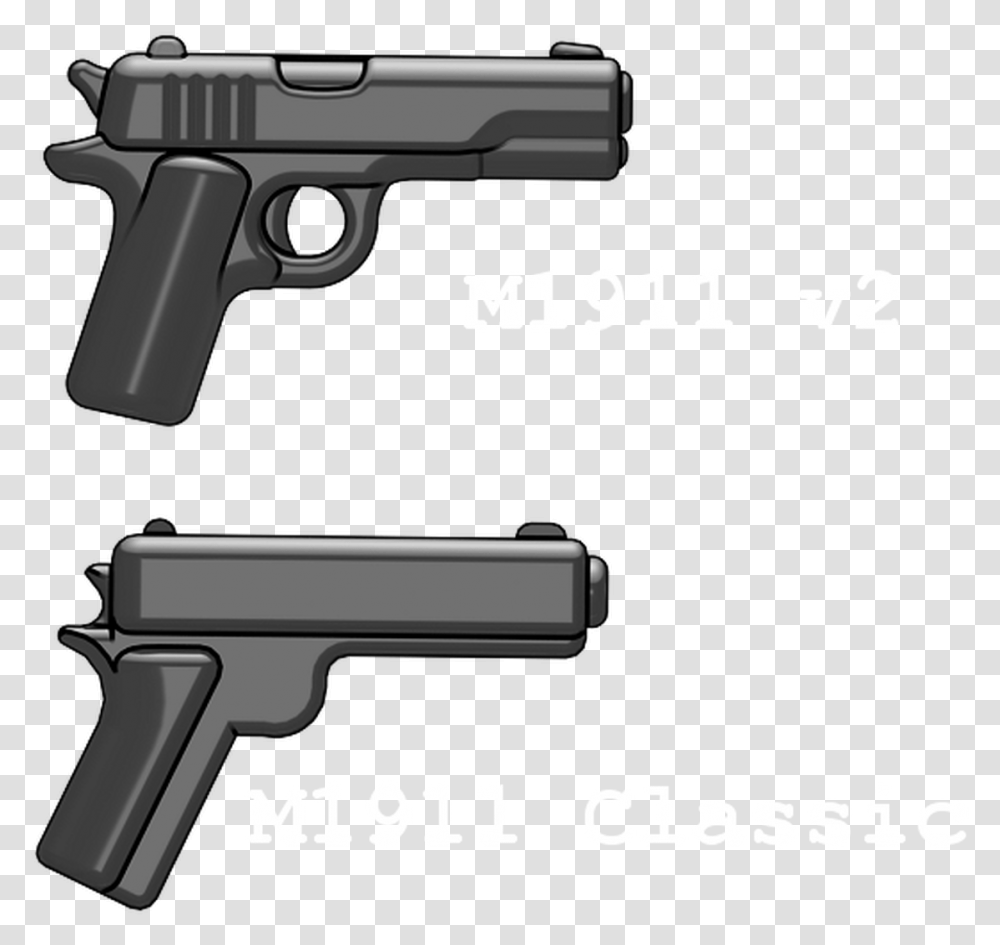 Brickarms M1911 V2 Brickarms, Gun, Weapon, Weaponry, Handgun Transparent Png