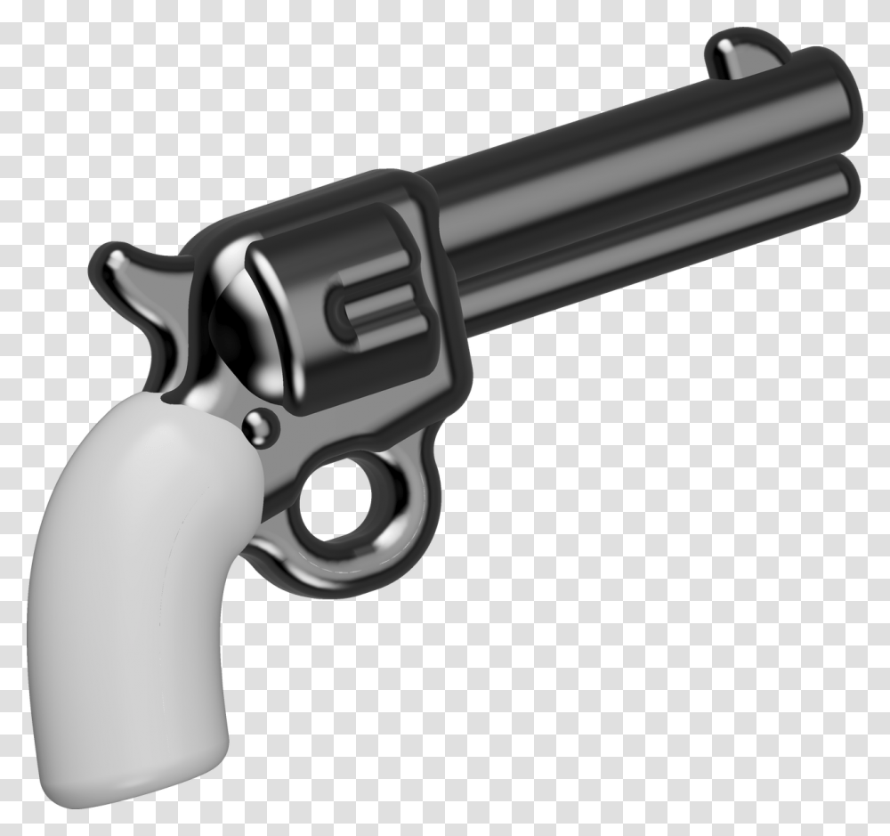 Brickarms Reloaded Overmolded M1873 Peacemaker Revolver, Handgun, Weapon, Weaponry Transparent Png