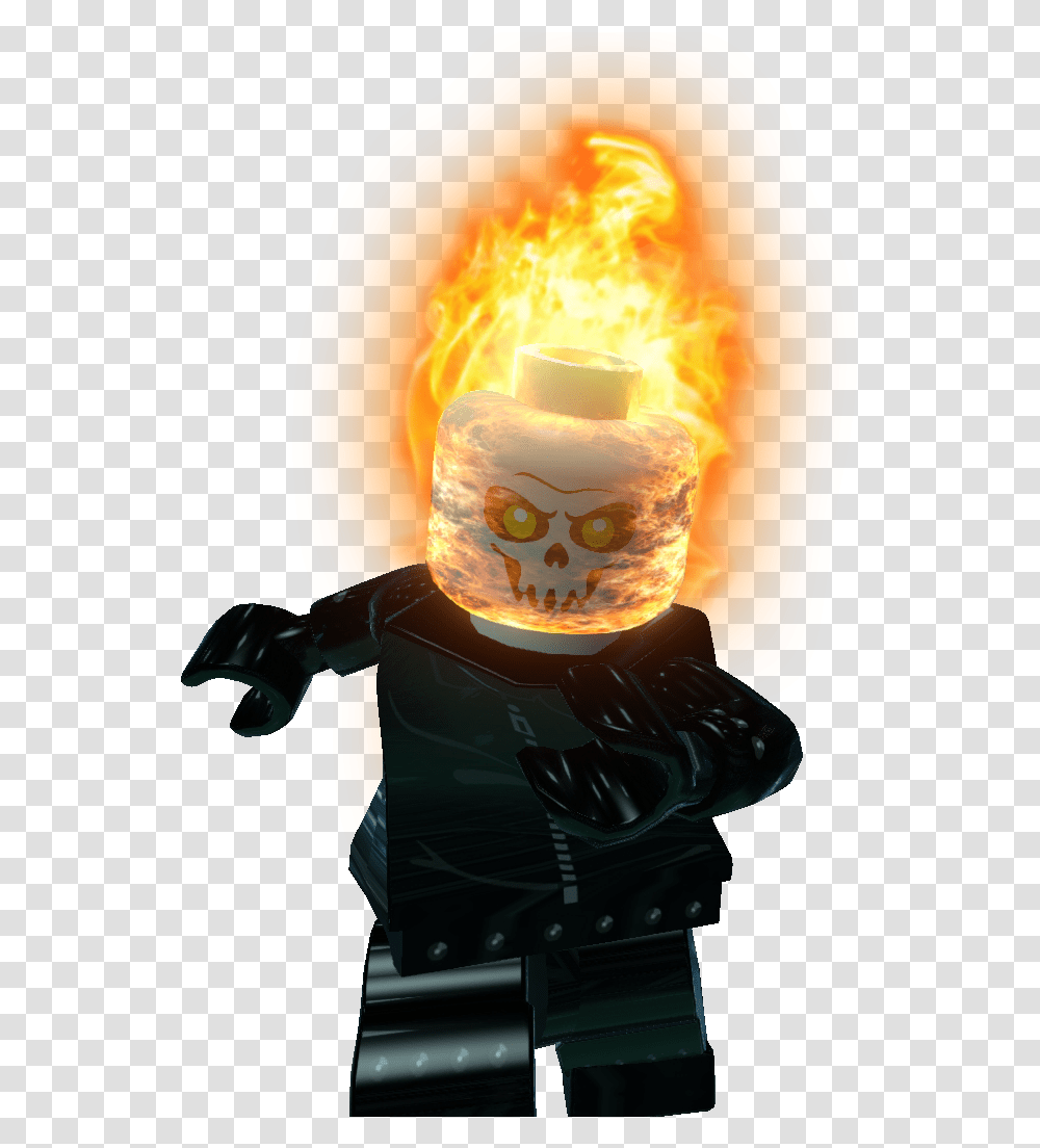 Brickipedia The Lego Wiki Ghost Rider Lego, Fire, Flame, Light, Candle Transparent Png