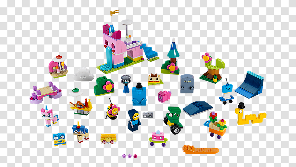 Bricks Clipart Building Brick Lego Unikitty Biggest Set, Toy, Drawing Transparent Png