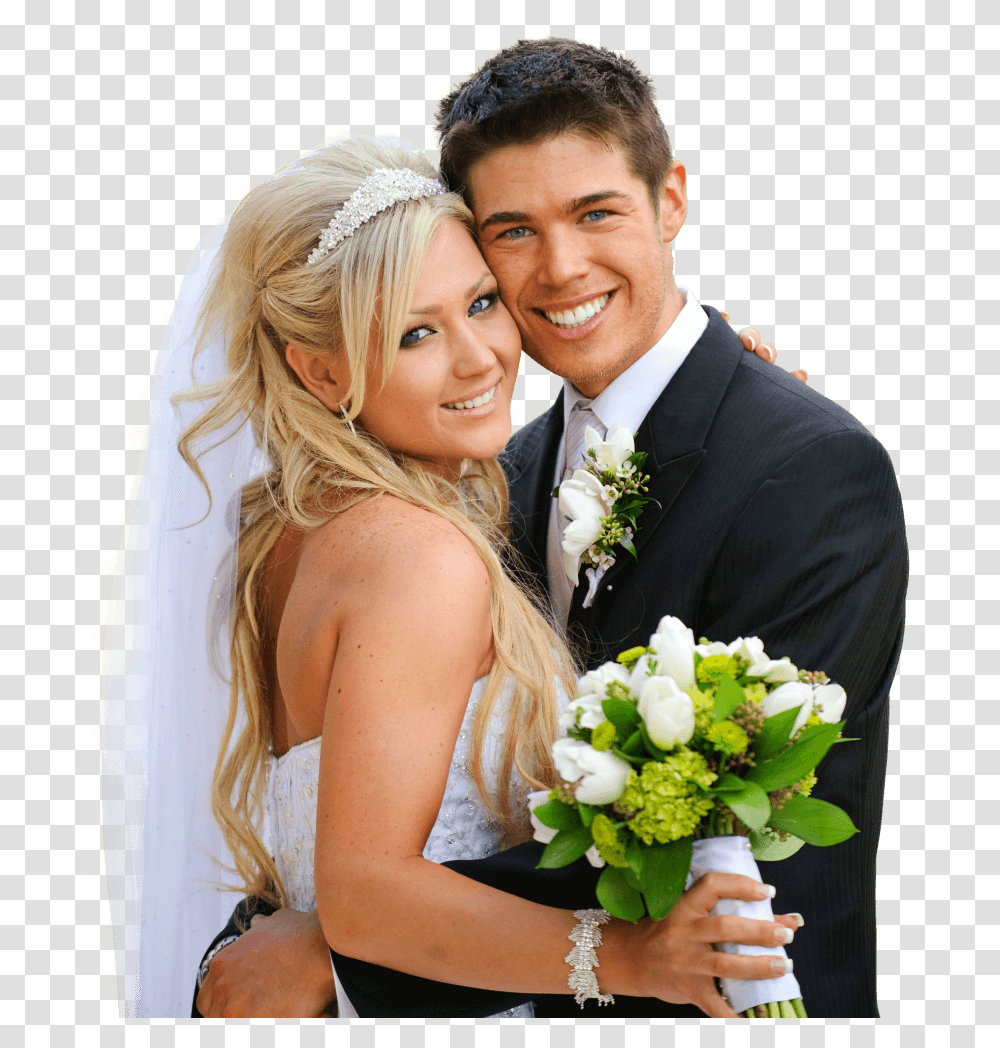 Bridal Clothing Wedding Couple Images, Person, Plant, Flower, Flower Bouquet Transparent Png